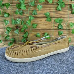 Minnetonka Women  Moccasin Brown Leather Sz 10 Medium  Used 2025